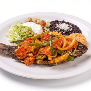 Mojarra a la Mexicana (Mexican-Style Tilapia)
